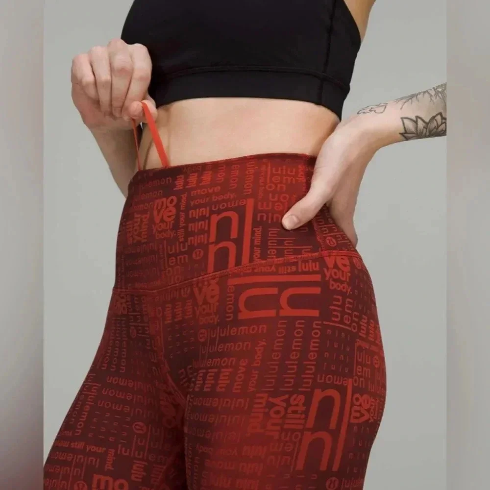 Lululemon Wunder Train High-Rise Crop 23